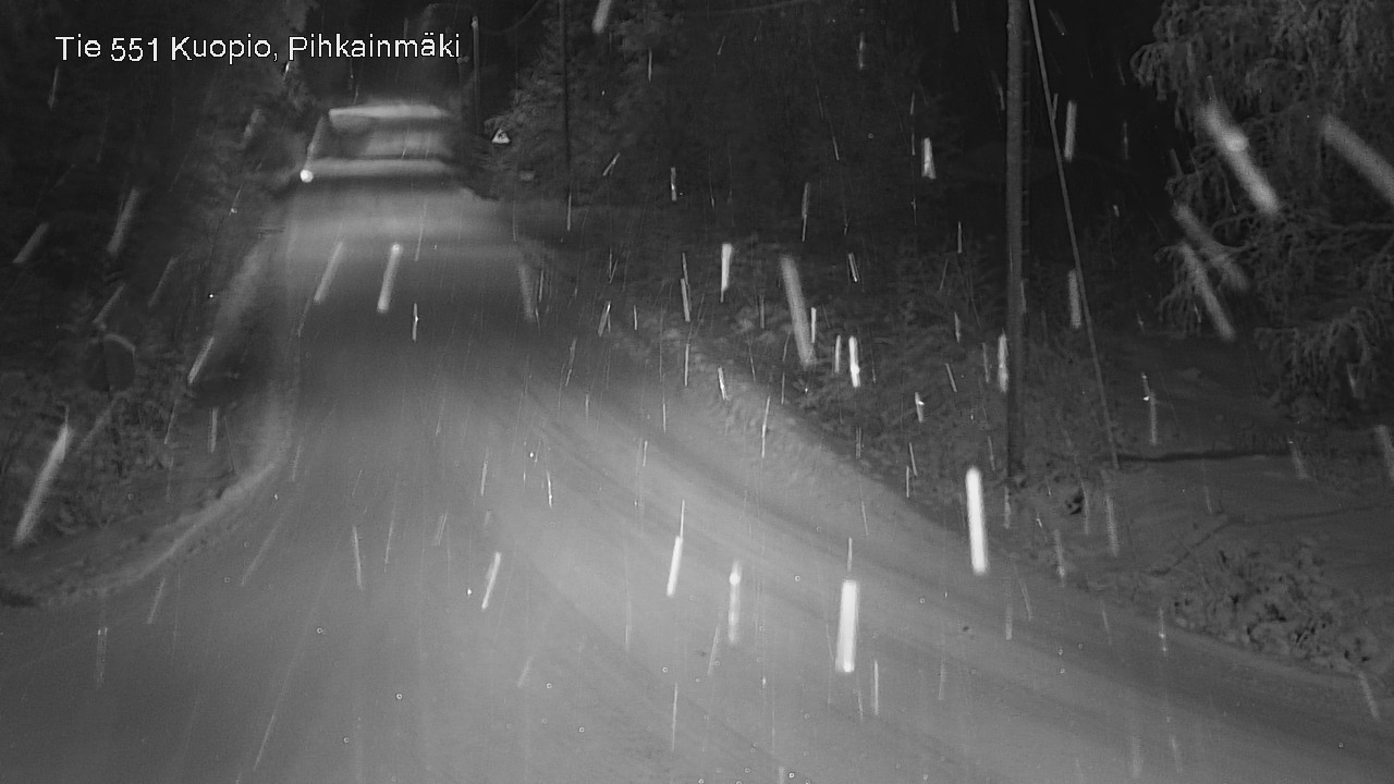 Kelikamerat Kuva Tie 551 Kuopio, Pihkainmäki, Kuopio, Pohjois-Savo