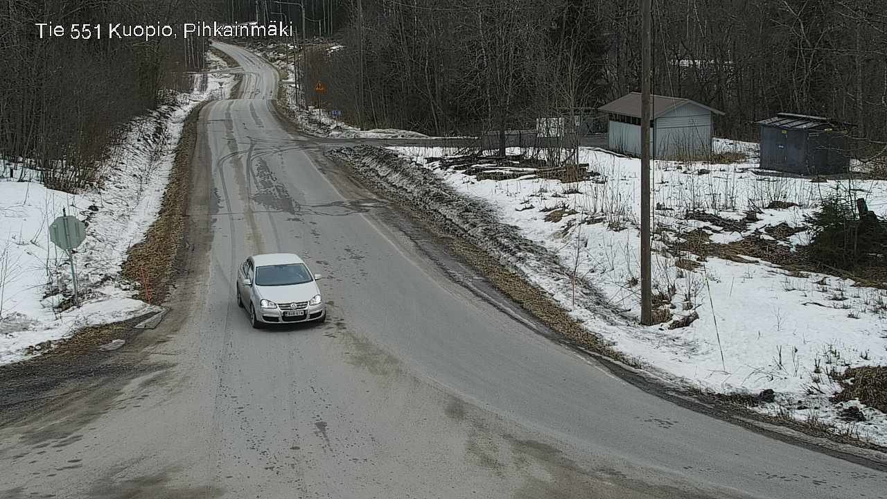 Kelikamerat Kuva Tie 551 Kuopio, Pihkainmäki, Kuopio, Pohjois-Savo
