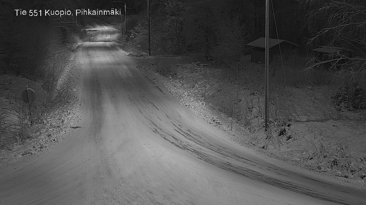 Kelikamerat Kuva Tie 551 Kuopio, Pihkainmäki, Kuopio, Pohjois-Savo