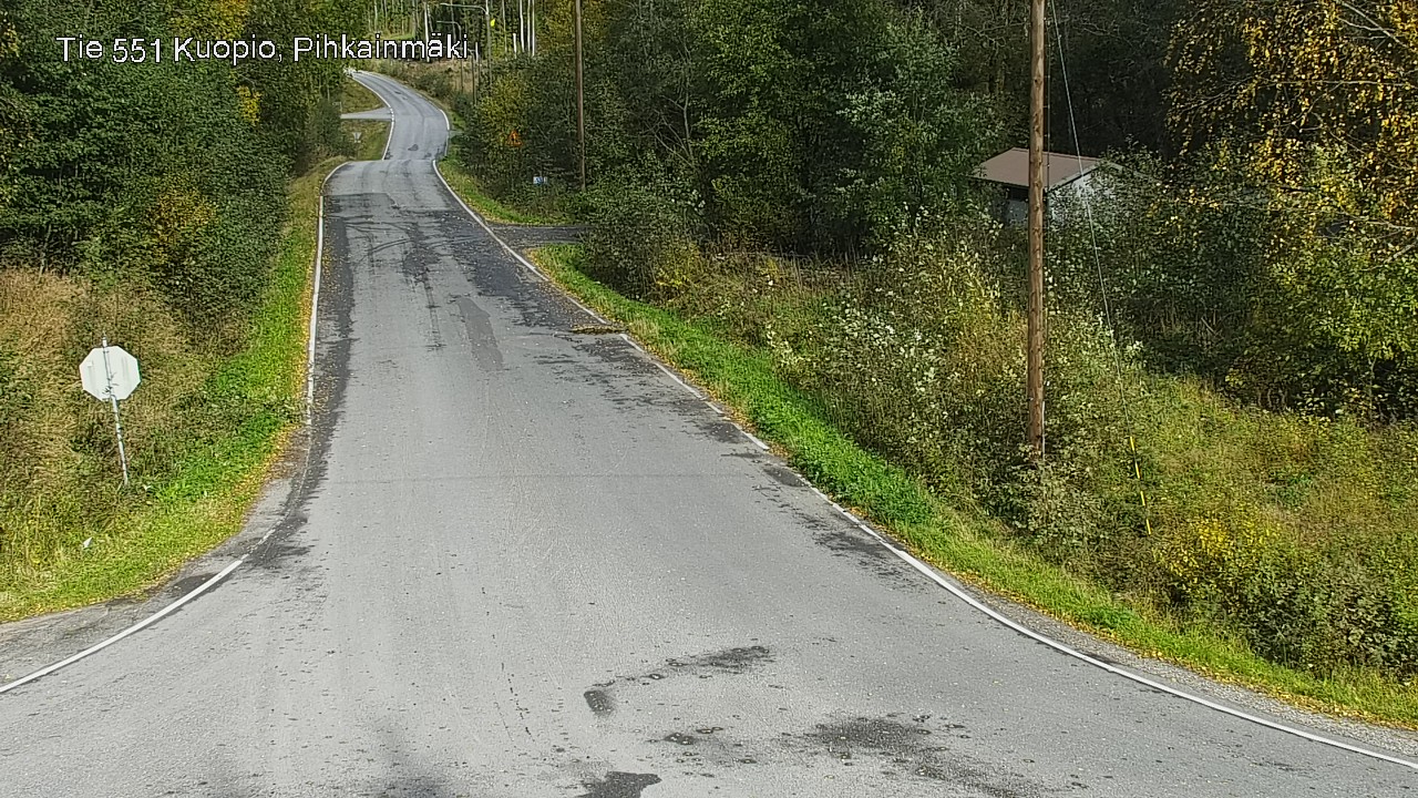 Kelikamerat Kuva Tie 551 Kuopio, Pihkainmäki, Kuopio, Pohjois-Savo