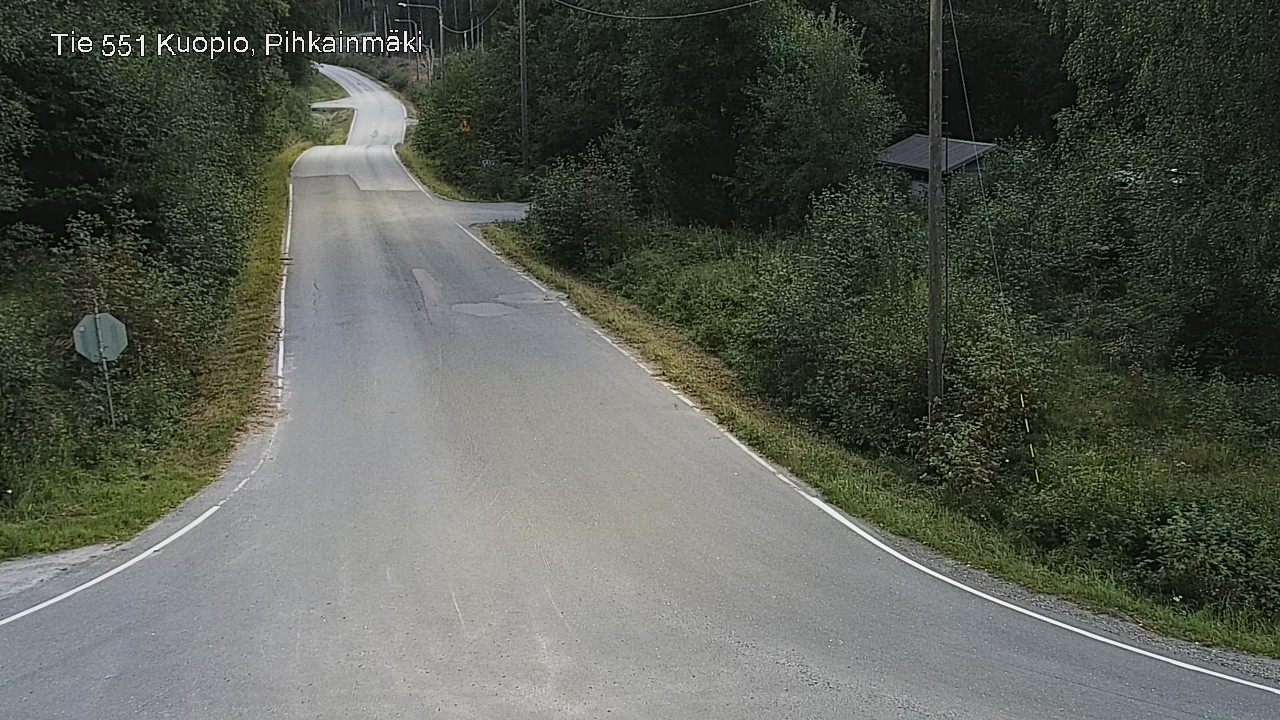 Kelikamerat Kuva Tie 551 Kuopio, Pihkainmäki, Kuopio, Pohjois-Savo