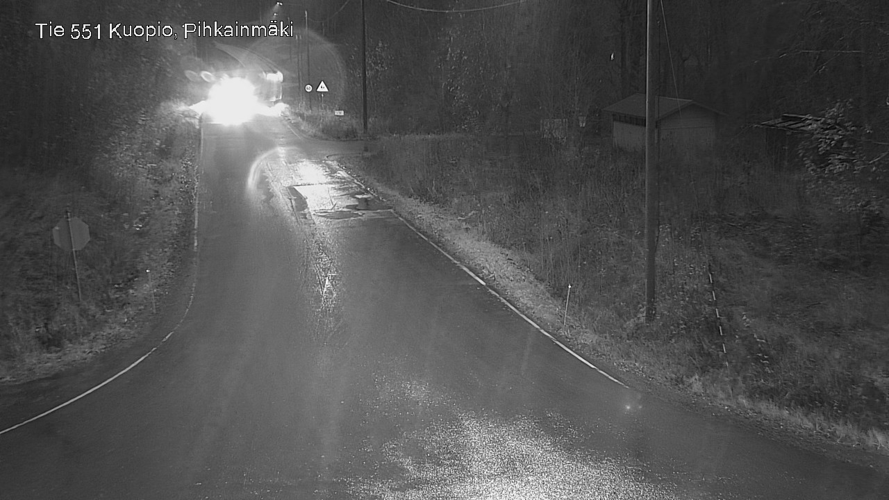 Weather Camera Image Väg 551 Kuopio, Pihkainmäki, Kuopio, Pohjois-Savo