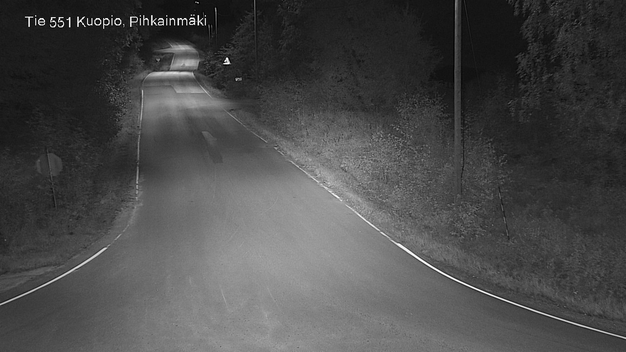 Kelikamerat Kuva Tie 551 Kuopio, Pihkainmäki, Kuopio, Pohjois-Savo