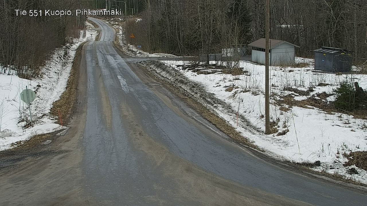 Kelikamerat Kuva Tie 551 Kuopio, Pihkainmäki, Kuopio, Pohjois-Savo