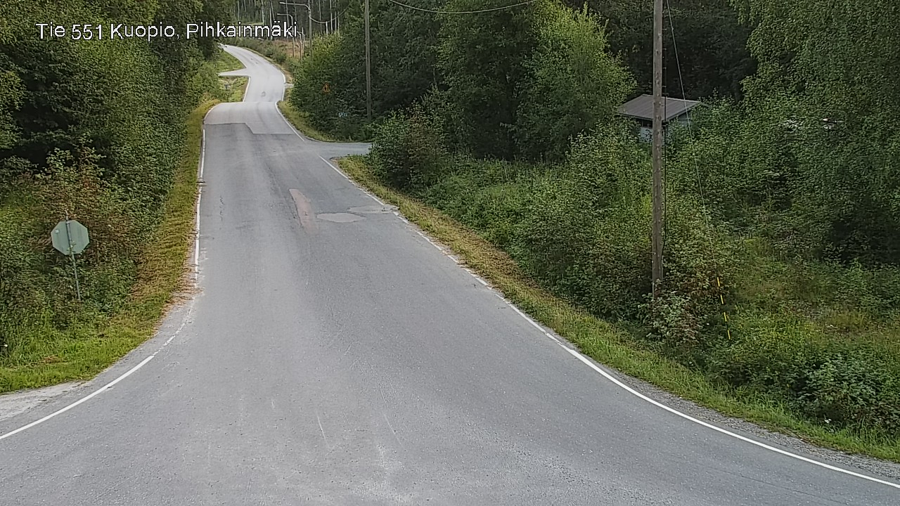 Kelikamerat Kuva Tie 551 Kuopio, Pihkainmäki, Kuopio, Pohjois-Savo