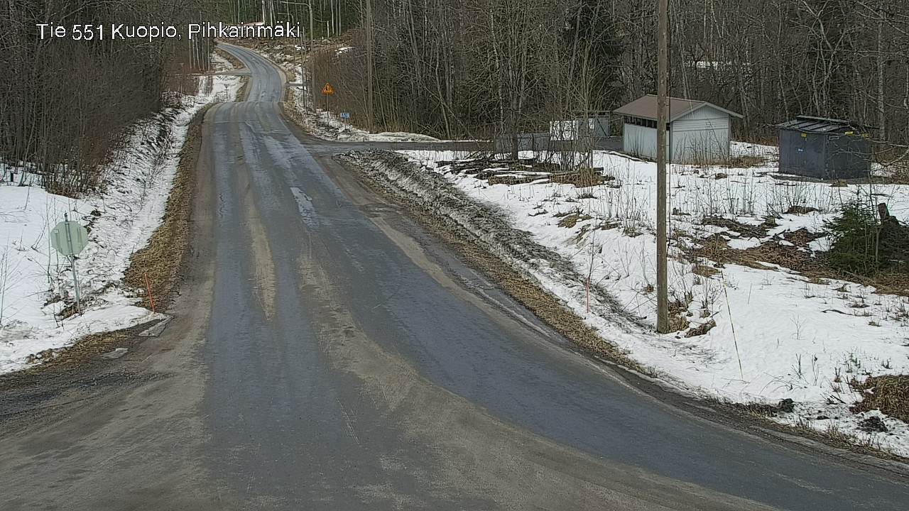 Kelikamerat Kuva Tie 551 Kuopio, Pihkainmäki, Kuopio, Pohjois-Savo