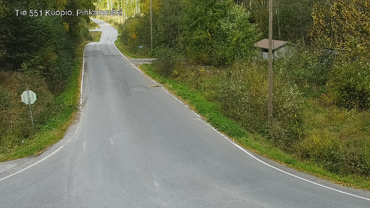 Kelikamerat Kuva Tie 551 Kuopio, Pihkainmäki, Kuopio, Pohjois-Savo
