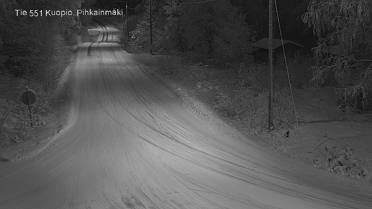 Kelikamerat Kuva Tie 551 Kuopio, Pihkainmäki, Kuopio, Pohjois-Savo