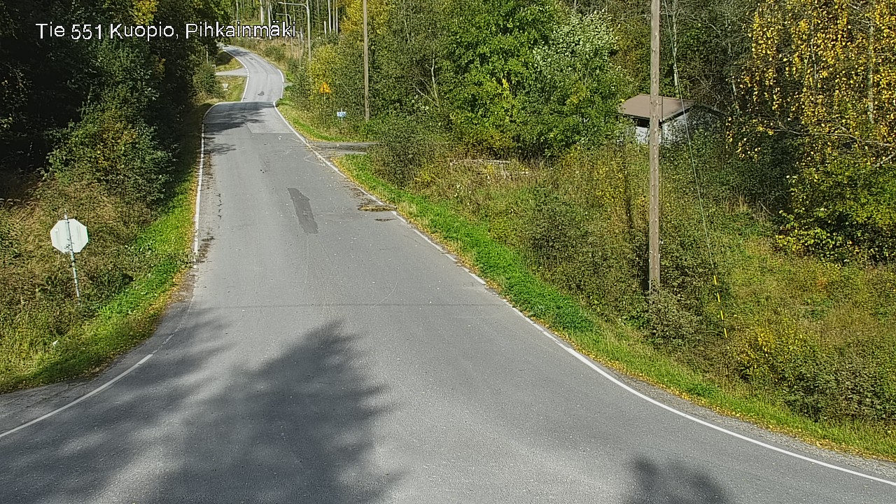 Kelikamerat Kuva Tie 551 Kuopio, Pihkainmäki, Kuopio, Pohjois-Savo