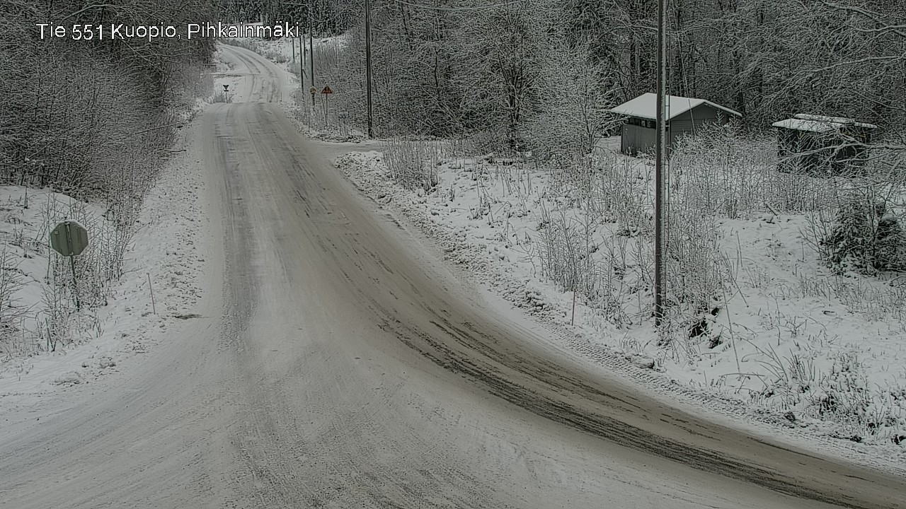 Kelikamerat Kuva Tie 551 Kuopio, Pihkainmäki, Kuopio, Pohjois-Savo