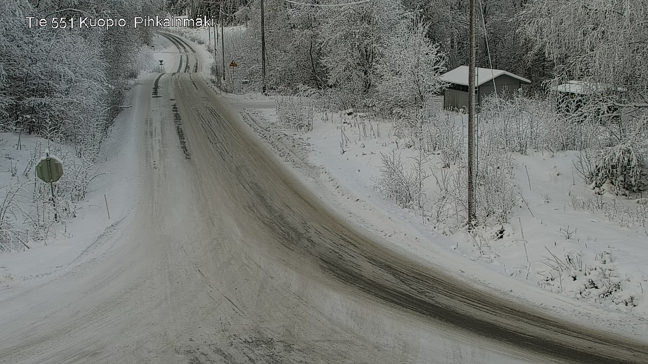 Kelikamerat Kuva Tie 551 Kuopio, Pihkainmäki, Kuopio, Pohjois-Savo