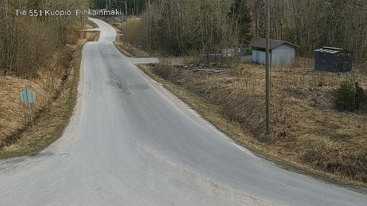 Kelikamerat Kuva Tie 551 Kuopio, Pihkainmäki, Kuopio, Pohjois-Savo