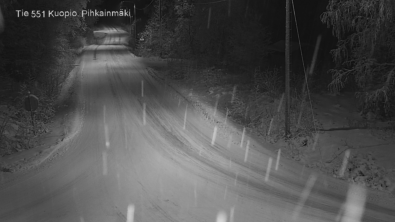 Kelikamerat Kuva Tie 551 Kuopio, Pihkainmäki, Kuopio, Pohjois-Savo