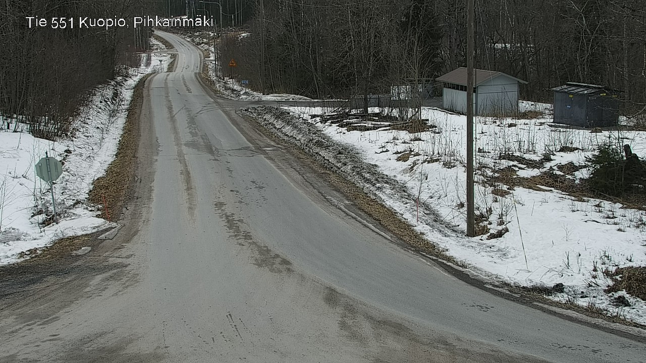 Kelikamerat Kuva Tie 551 Kuopio, Pihkainmäki, Kuopio, Pohjois-Savo
