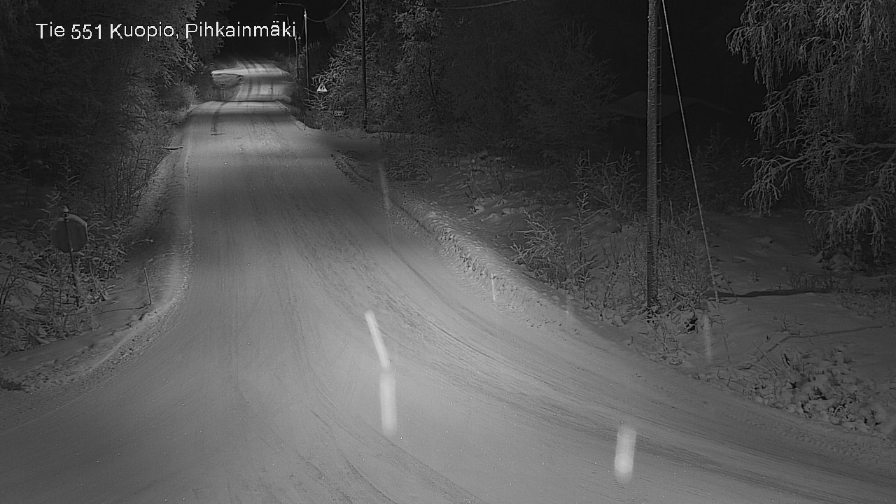 Kelikamerat Kuva Tie 551 Kuopio, Pihkainmäki, Kuopio, Pohjois-Savo