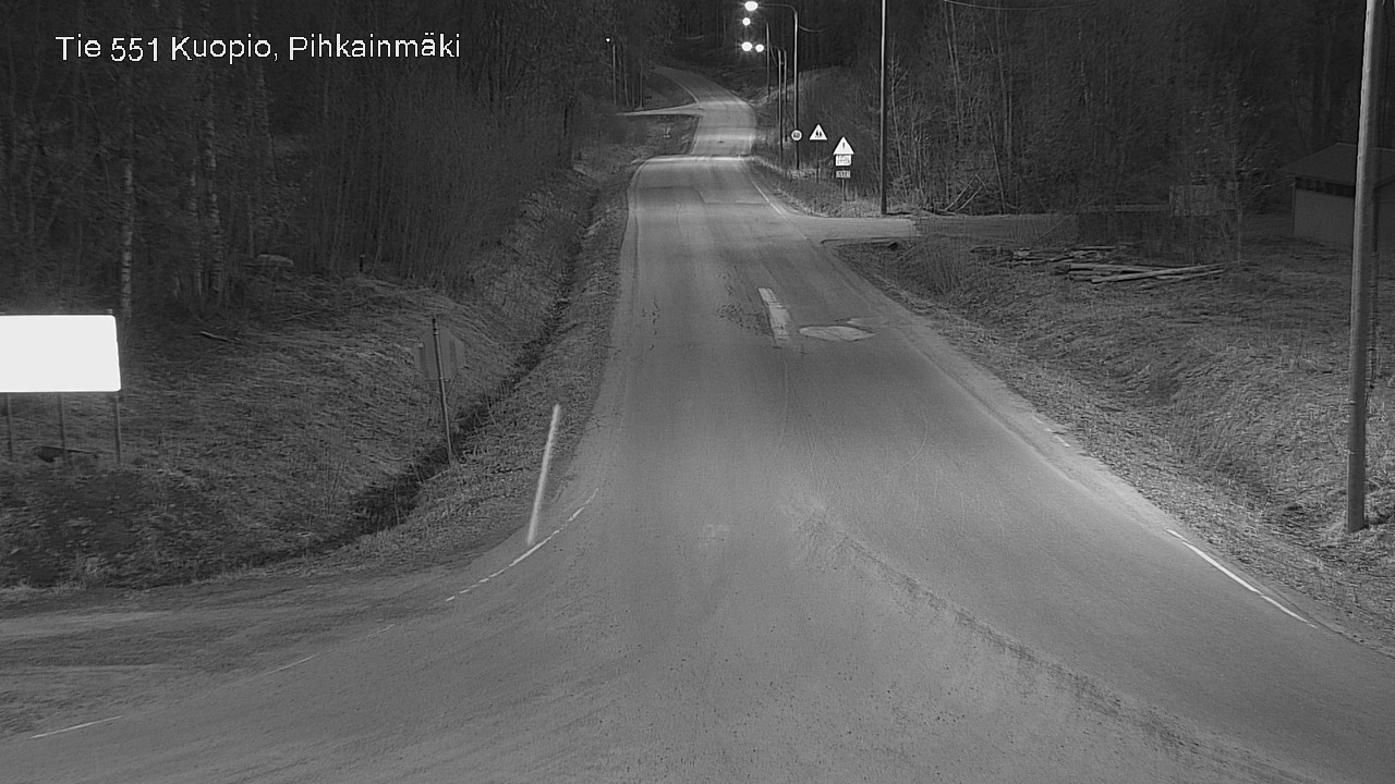 Kelikamerat Kuva Tie 551 Kuopio, Pihkainmäki, Kuopio, Pohjois-Savo
