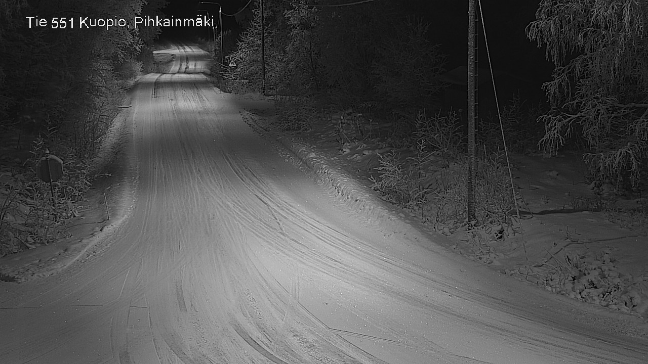 Kelikamerat Kuva Tie 551 Kuopio, Pihkainmäki, Kuopio, Pohjois-Savo