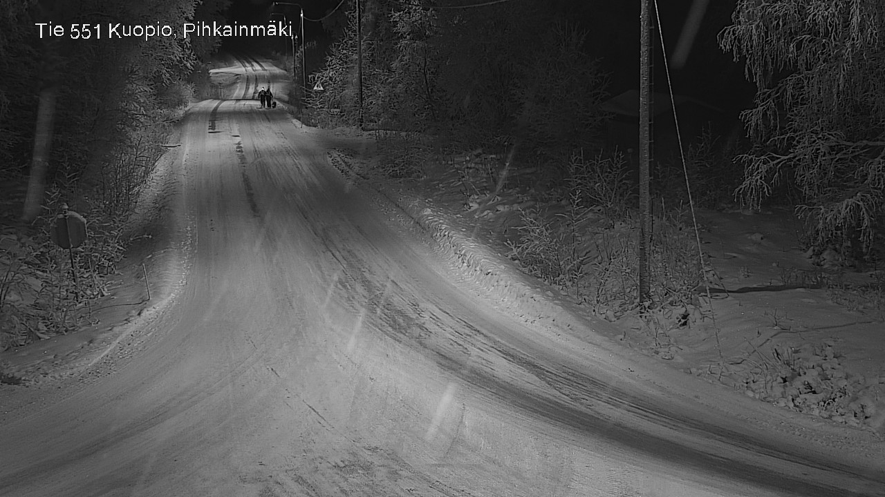 Kelikamerat Kuva Tie 551 Kuopio, Pihkainmäki, Kuopio, Pohjois-Savo