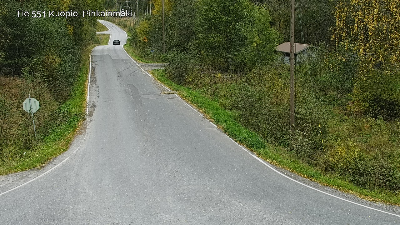 Kelikamerat Kuva Tie 551 Kuopio, Pihkainmäki, Kuopio, Pohjois-Savo