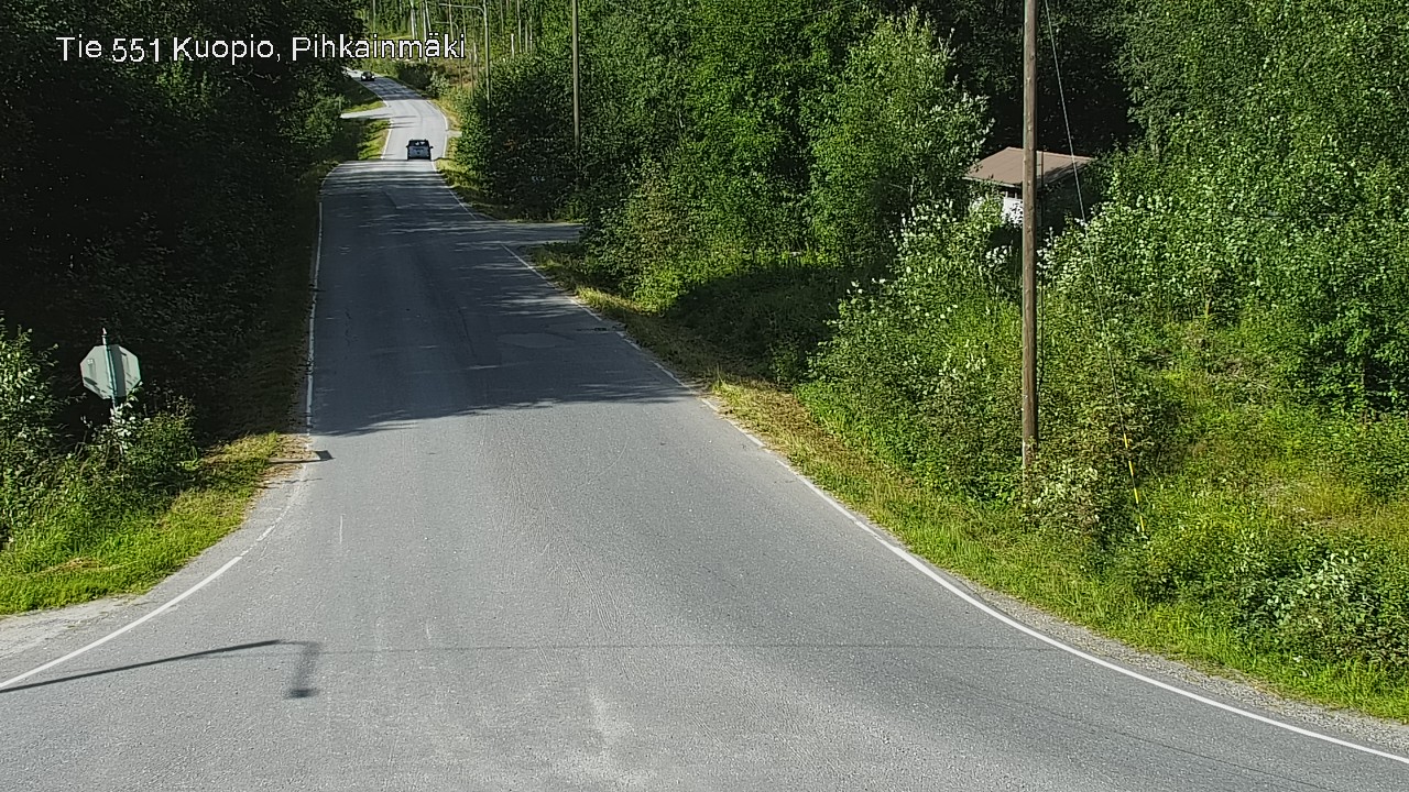 Kelikamerat Kuva Tie 551 Kuopio, Pihkainmäki, Kuopio, Pohjois-Savo