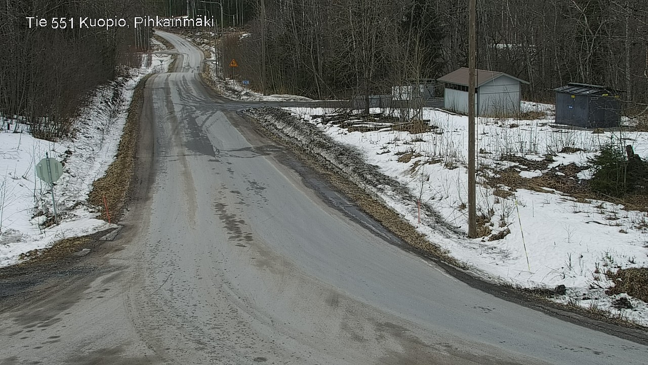 Kelikamerat Kuva Tie 551 Kuopio, Pihkainmäki, Kuopio, Pohjois-Savo