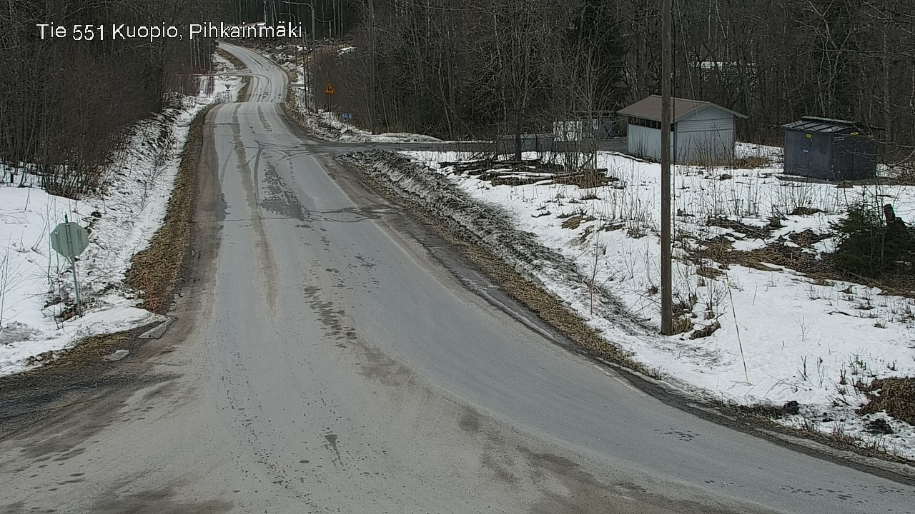Kelikamerat Kuva Tie 551 Kuopio, Pihkainmäki, Kuopio, Pohjois-Savo