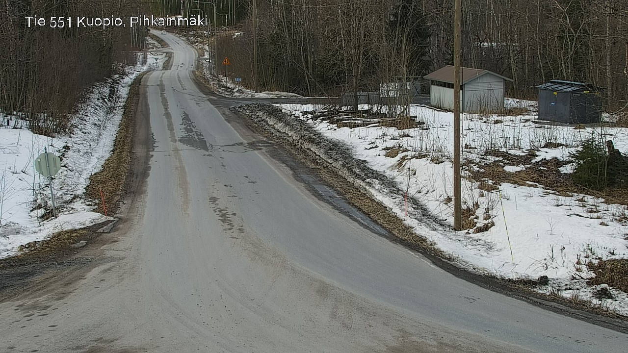 Kelikamerat Kuva Tie 551 Kuopio, Pihkainmäki, Kuopio, Pohjois-Savo