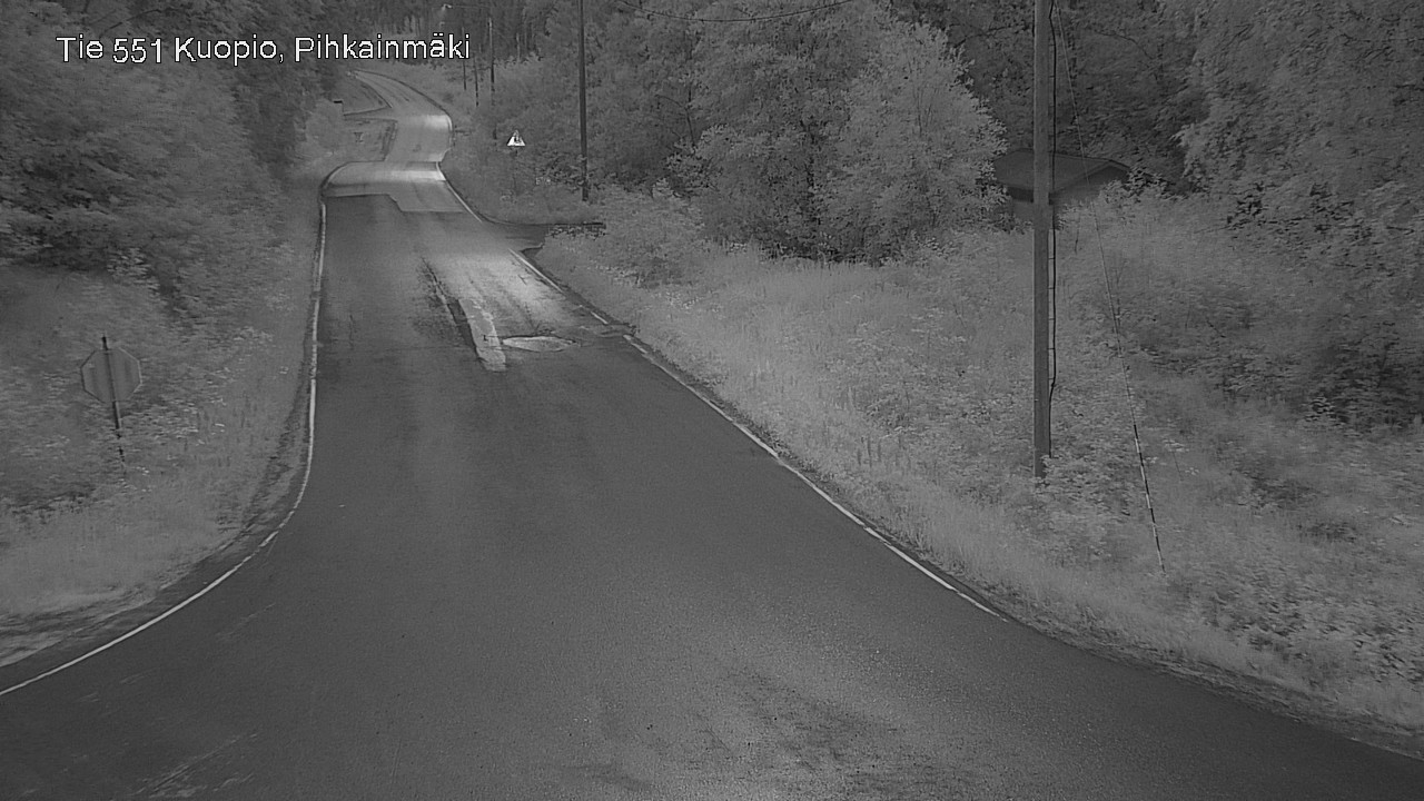Kelikamerat Kuva Tie 551 Kuopio, Pihkainmäki, Kuopio, Pohjois-Savo