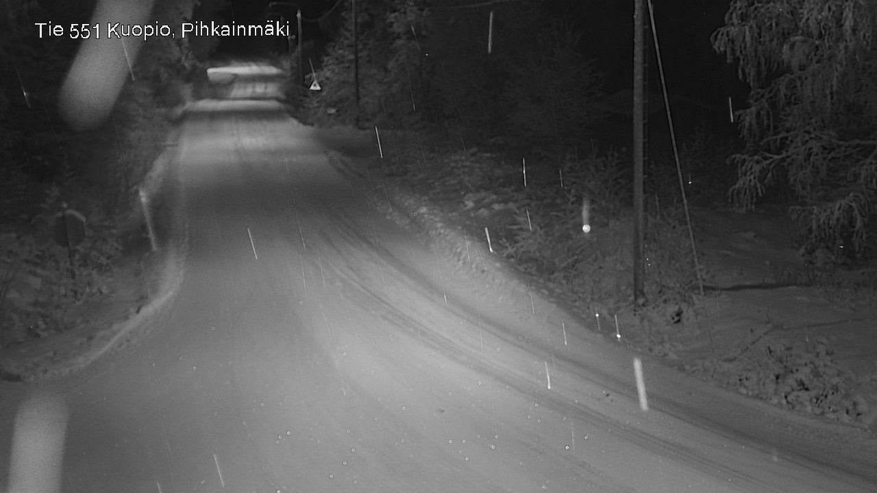 Kelikamerat Kuva Tie 551 Kuopio, Pihkainmäki, Kuopio, Pohjois-Savo