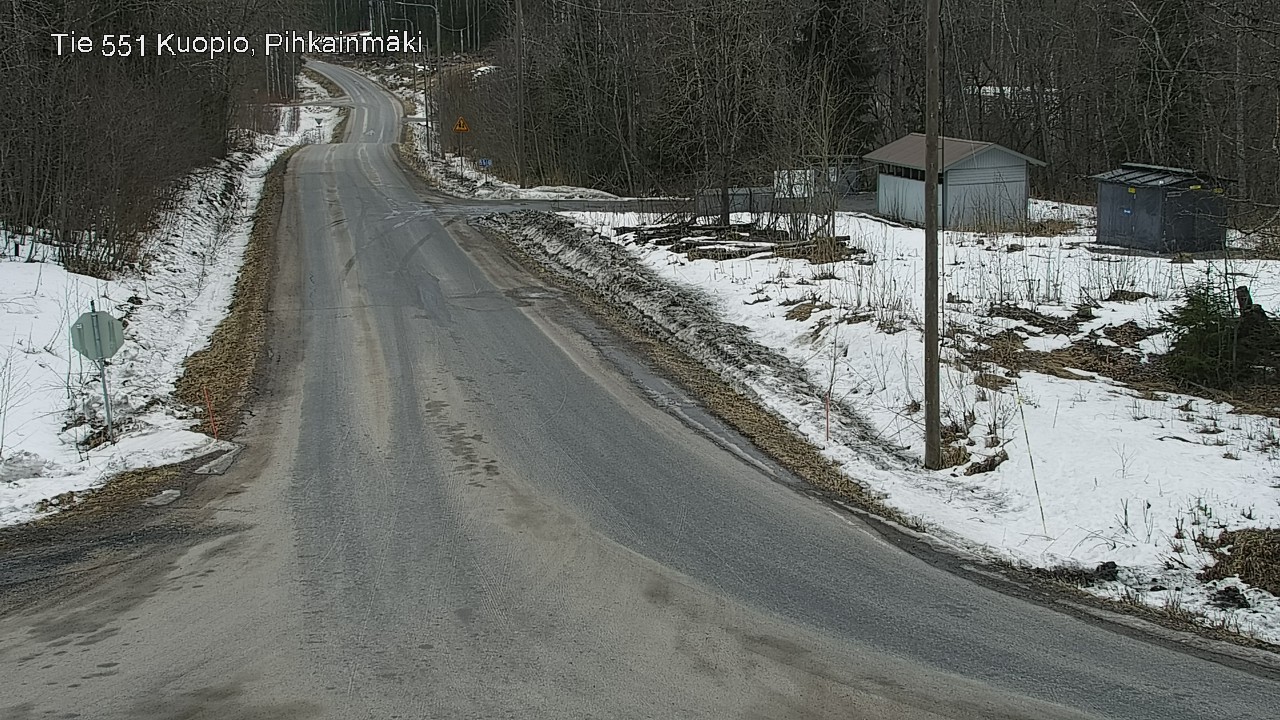 Kelikamerat Kuva Tie 551 Kuopio, Pihkainmäki, Kuopio, Pohjois-Savo