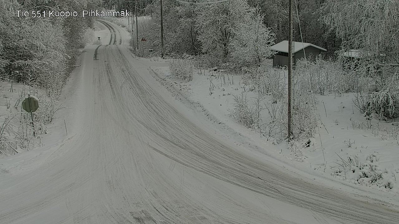 Kelikamerat Kuva Tie 551 Kuopio, Pihkainmäki, Kuopio, Pohjois-Savo