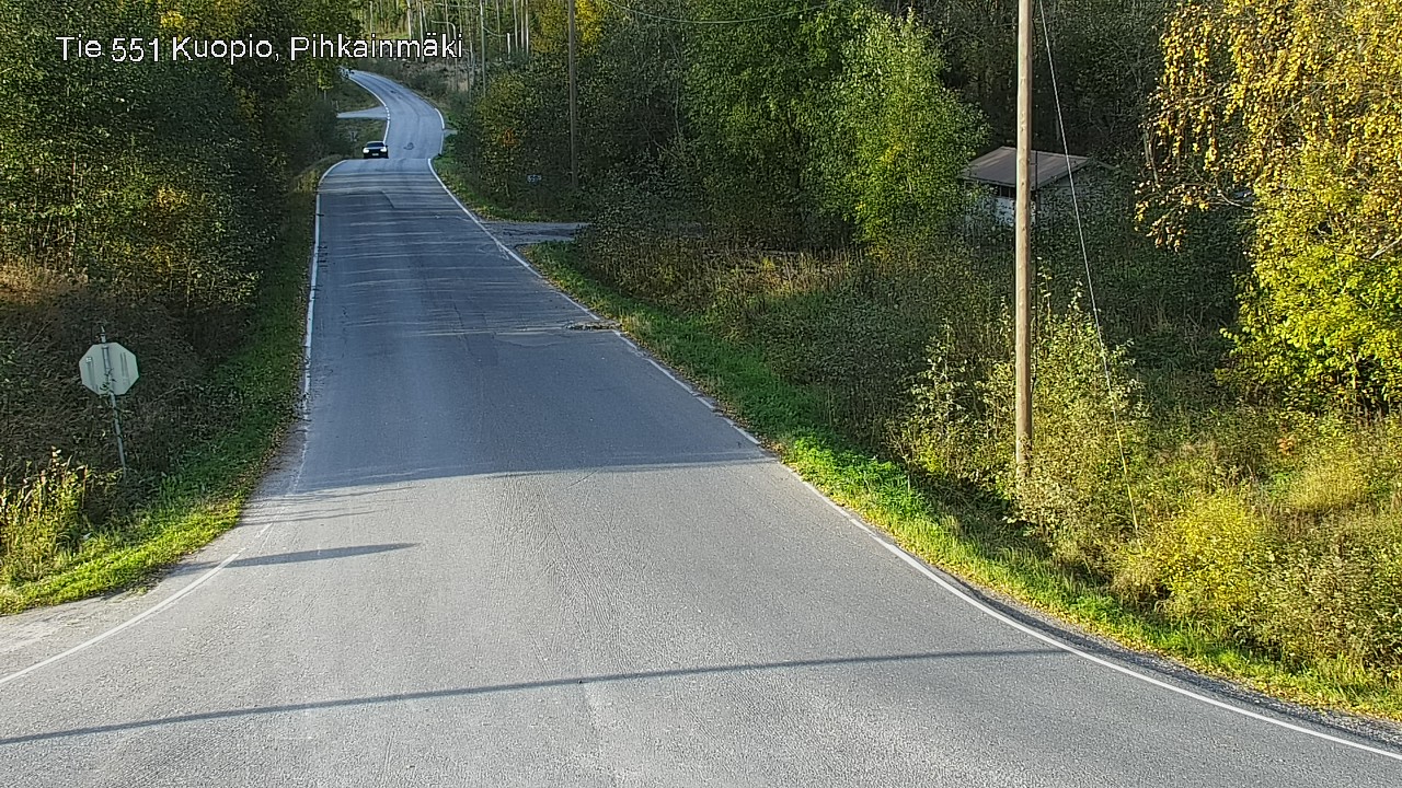 Kelikamerat Kuva Tie 551 Kuopio, Pihkainmäki, Kuopio, Pohjois-Savo