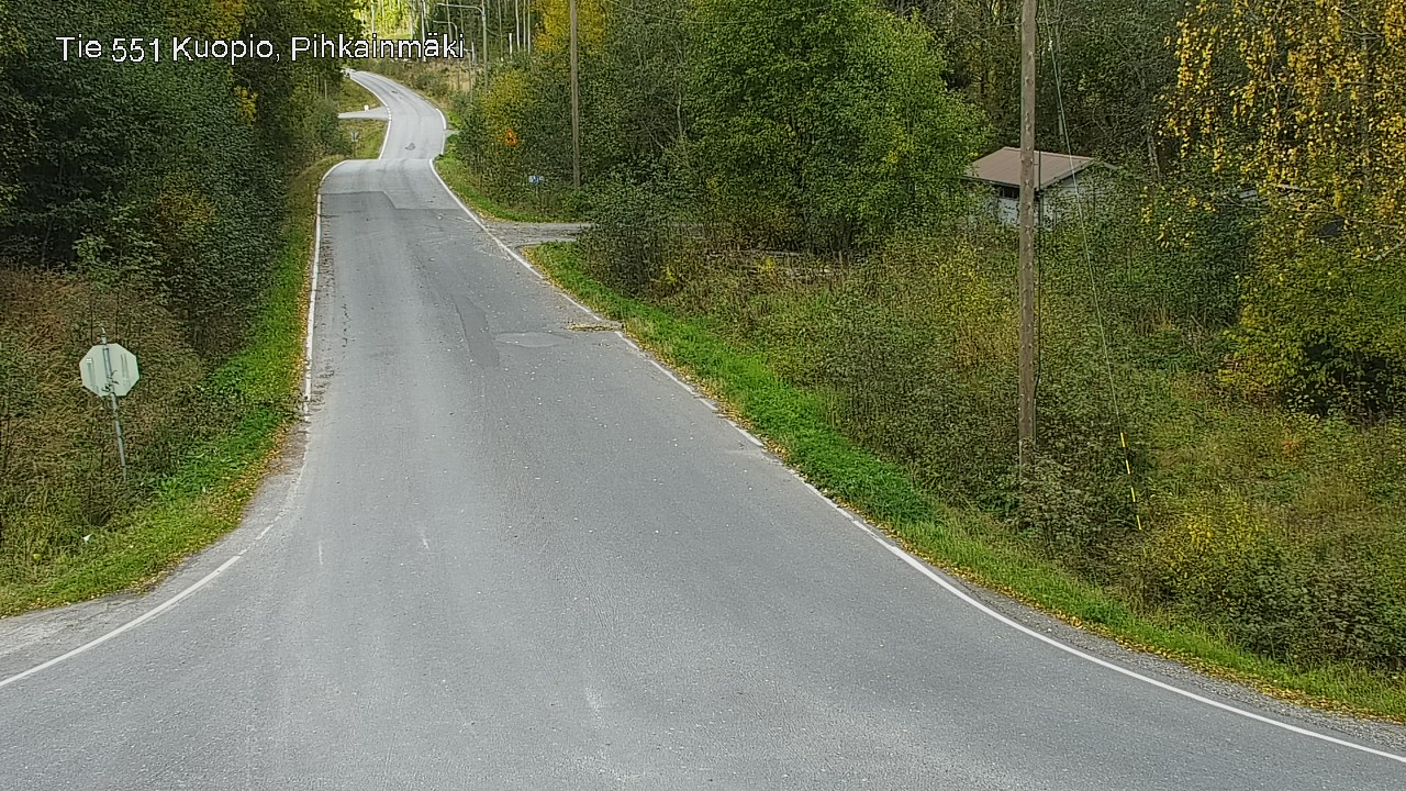 Kelikamerat Kuva Tie 551 Kuopio, Pihkainmäki, Kuopio, Pohjois-Savo