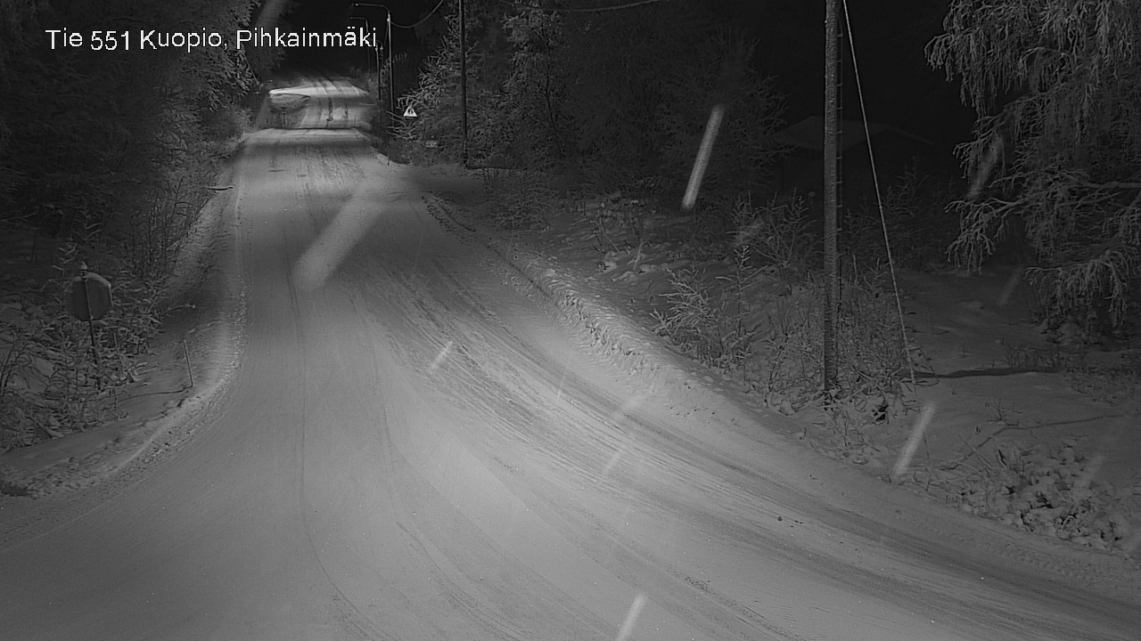 Kelikamerat Kuva Tie 551 Kuopio, Pihkainmäki, Kuopio, Pohjois-Savo