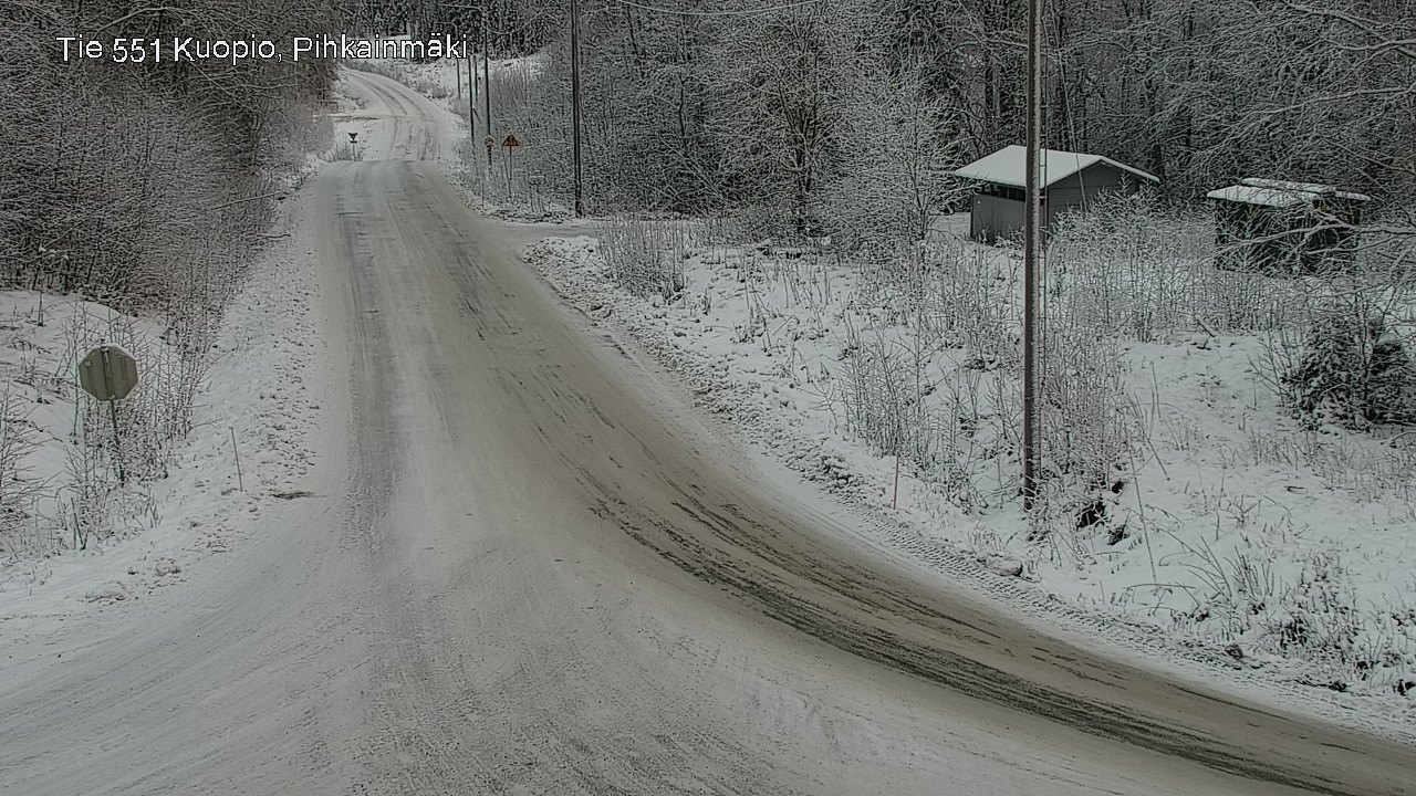 Kelikamerat Kuva Tie 551 Kuopio, Pihkainmäki, Kuopio, Pohjois-Savo