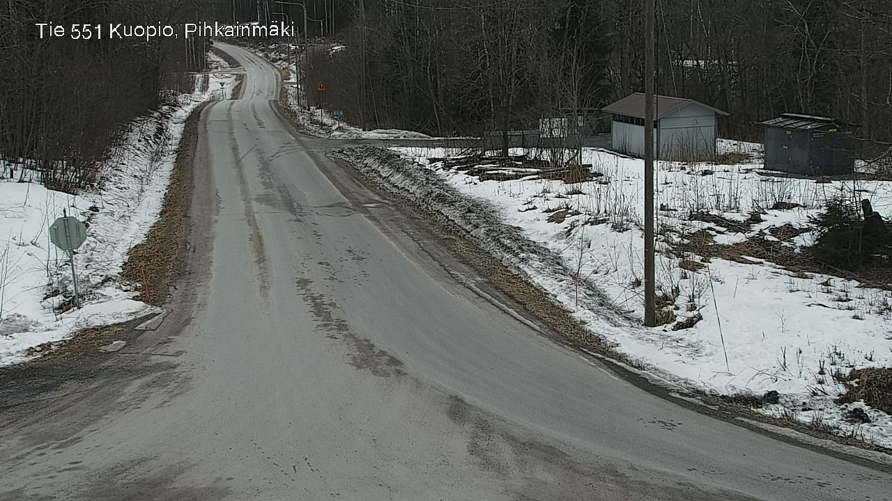 Kelikamerat Kuva Tie 551 Kuopio, Pihkainmäki, Kuopio, Pohjois-Savo