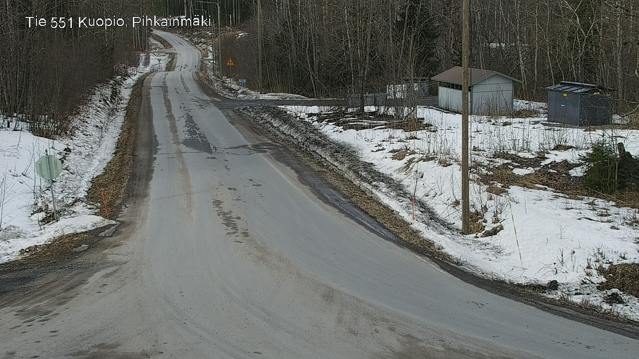Kelikamerat Kuva Tie 551 Kuopio, Pihkainmäki, Kuopio, Pohjois-Savo