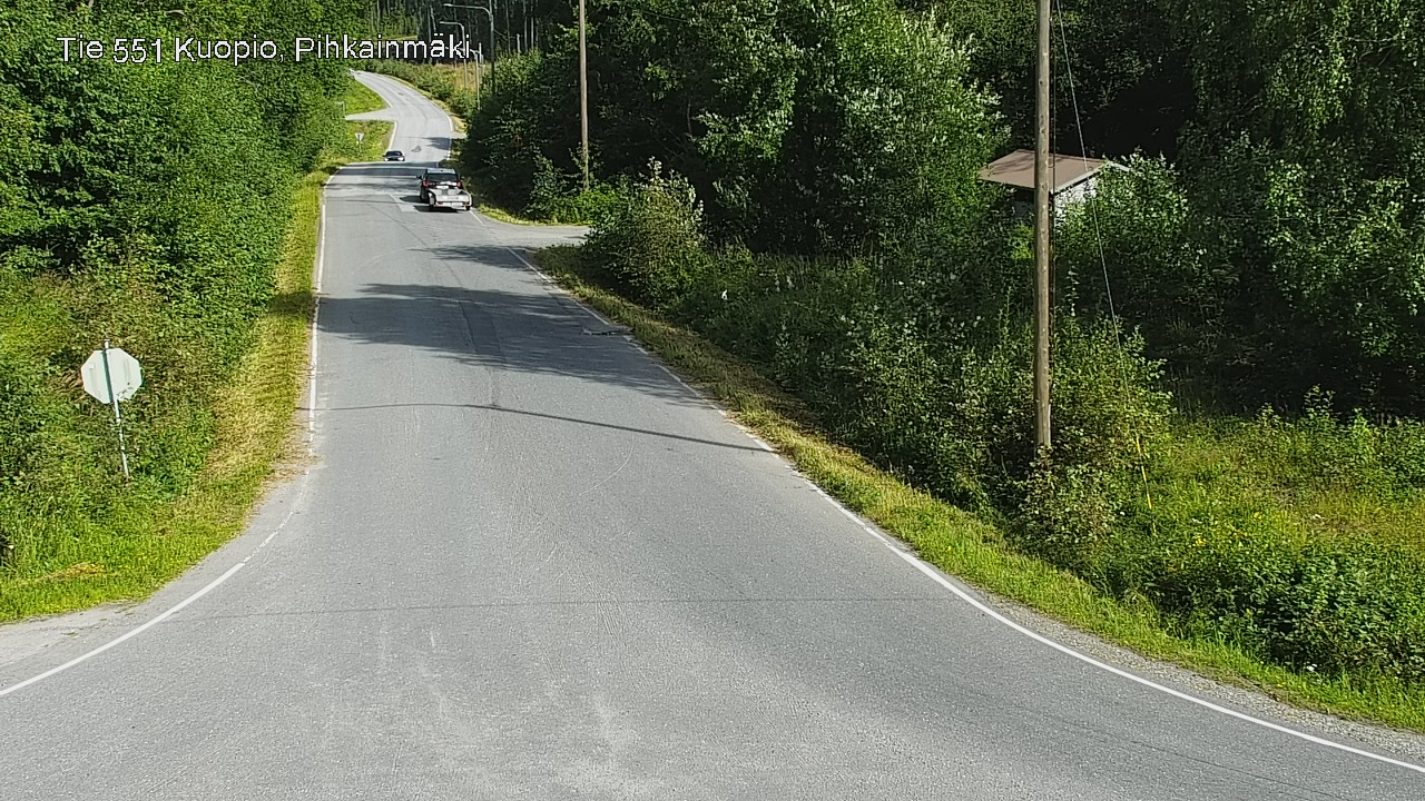 Kelikamerat Kuva Tie 551 Kuopio, Pihkainmäki, Kuopio, Pohjois-Savo