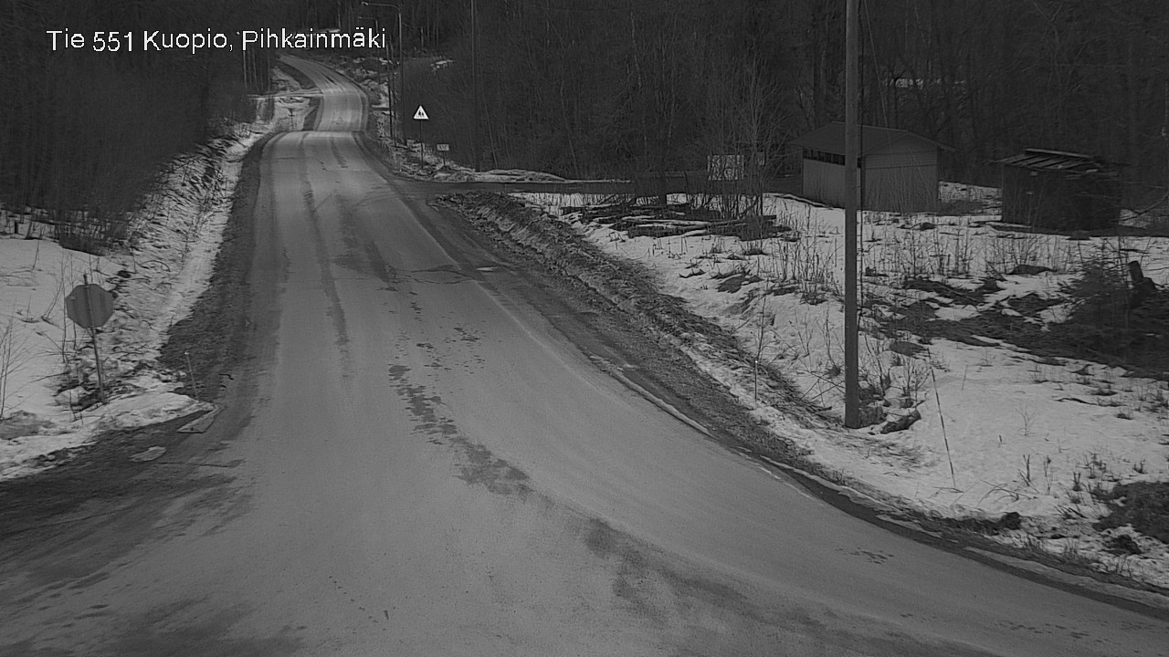 Kelikamerat Kuva Tie 551 Kuopio, Pihkainmäki, Kuopio, Pohjois-Savo