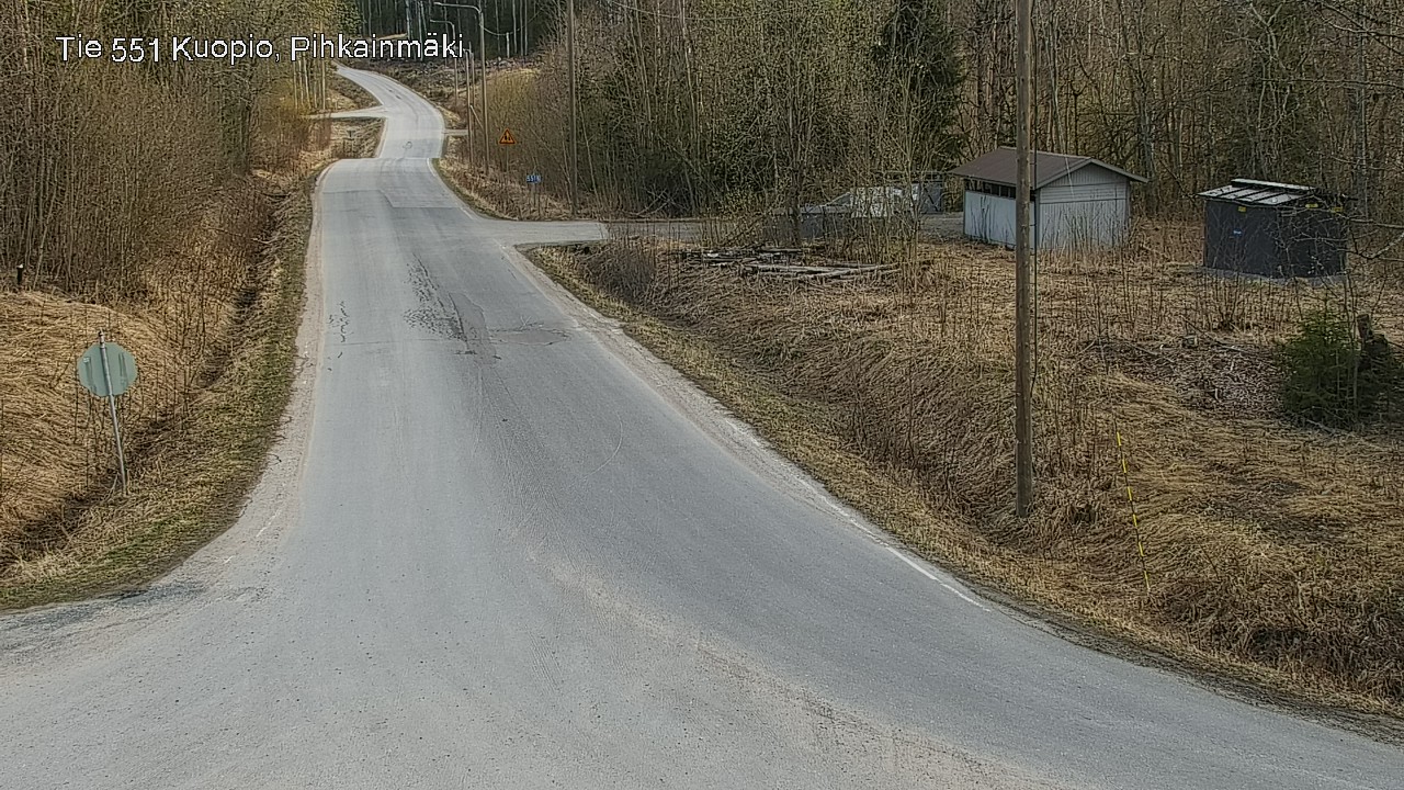 Kelikamerat Kuva Tie 551 Kuopio, Pihkainmäki, Kuopio, Pohjois-Savo