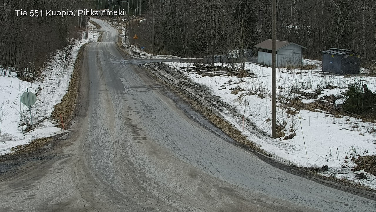 Kelikamerat Kuva Tie 551 Kuopio, Pihkainmäki, Kuopio, Pohjois-Savo