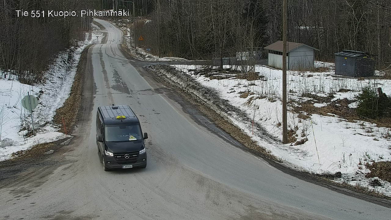 Kelikamerat Kuva Tie 551 Kuopio, Pihkainmäki, Kuopio, Pohjois-Savo