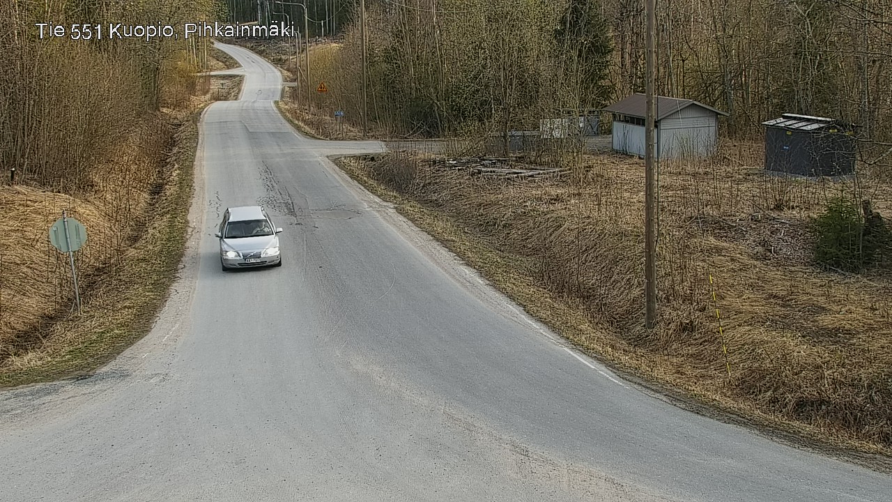 Kelikamerat Kuva Tie 551 Kuopio, Pihkainmäki, Kuopio, Pohjois-Savo