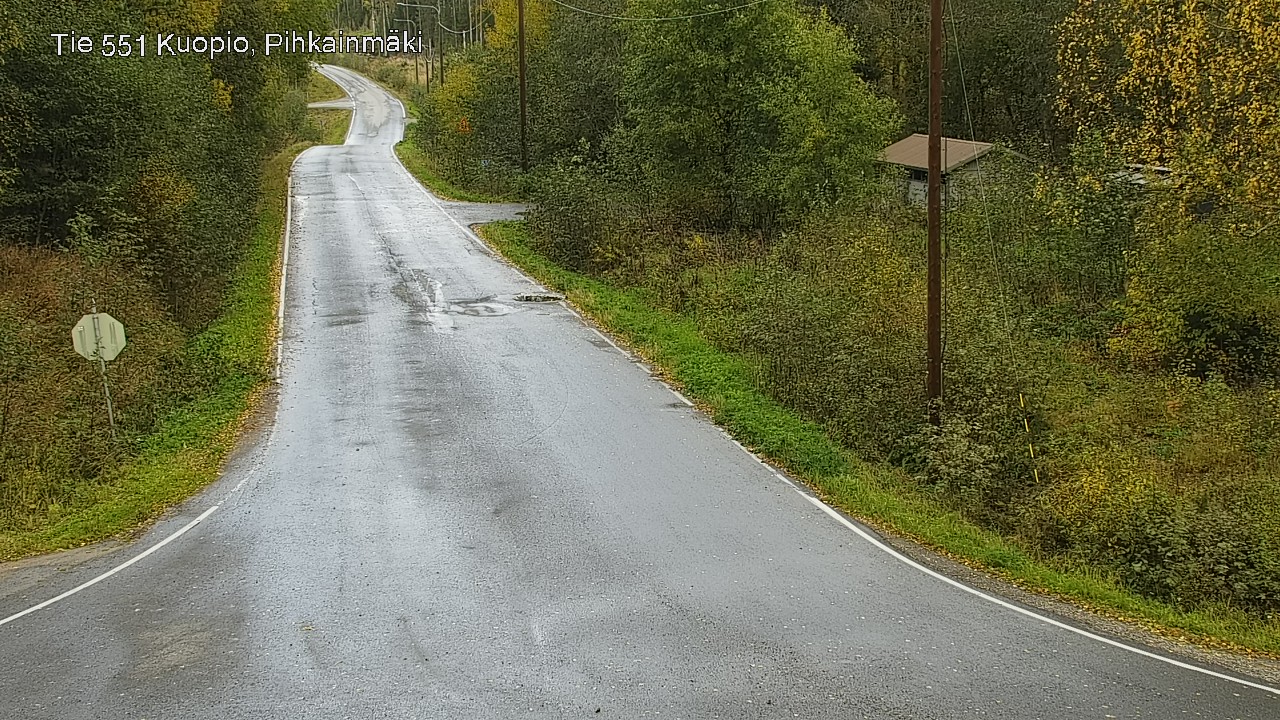 Kelikamerat Kuva Tie 551 Kuopio, Pihkainmäki, Kuopio, Pohjois-Savo