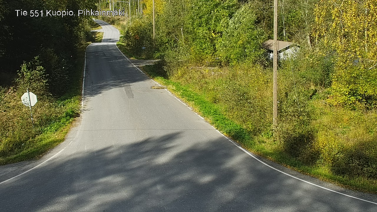 Kelikamerat Kuva Tie 551 Kuopio, Pihkainmäki, Kuopio, Pohjois-Savo