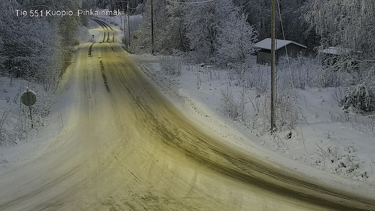 Kelikamerat Kuva Tie 551 Kuopio, Pihkainmäki, Kuopio, Pohjois-Savo