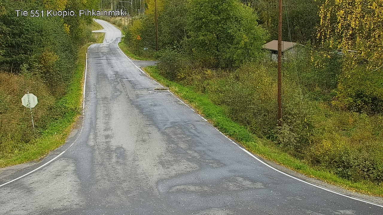 Kelikamerat Kuva Tie 551 Kuopio, Pihkainmäki, Kuopio, Pohjois-Savo