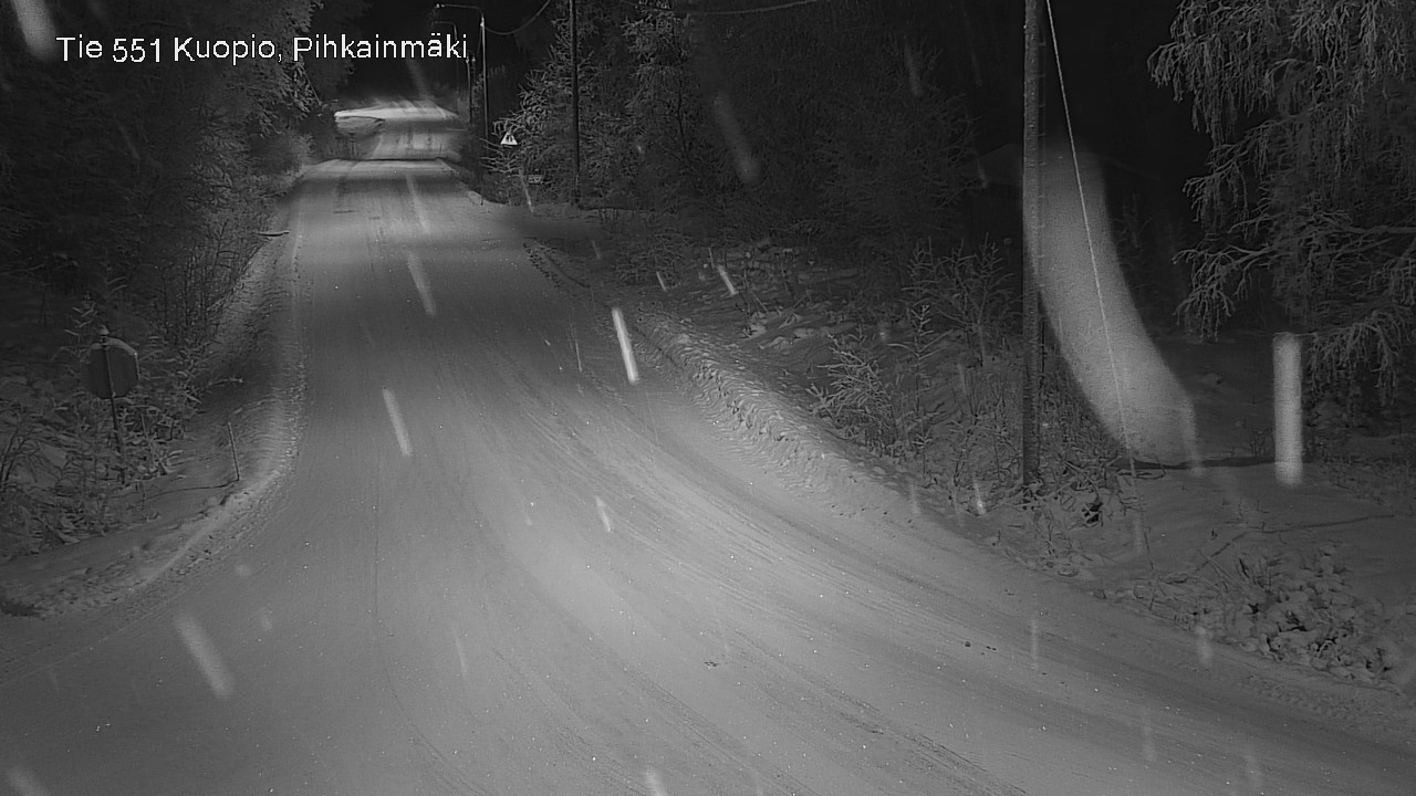 Kelikamerat Kuva Tie 551 Kuopio, Pihkainmäki, Kuopio, Pohjois-Savo