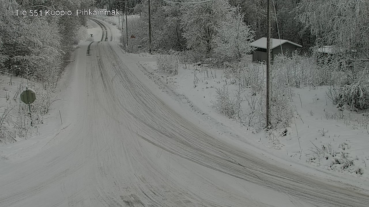 Kelikamerat Kuva Tie 551 Kuopio, Pihkainmäki, Kuopio, Pohjois-Savo