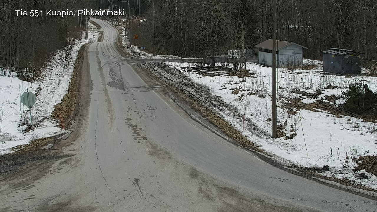 Kelikamerat Kuva Tie 551 Kuopio, Pihkainmäki, Kuopio, Pohjois-Savo